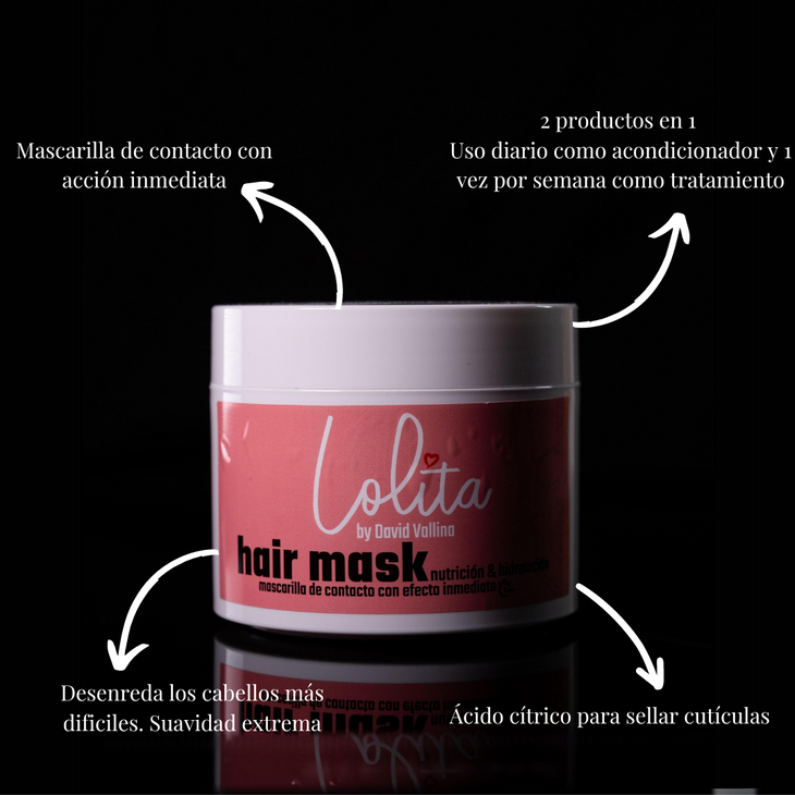 Hair mask nutrición & hidratación