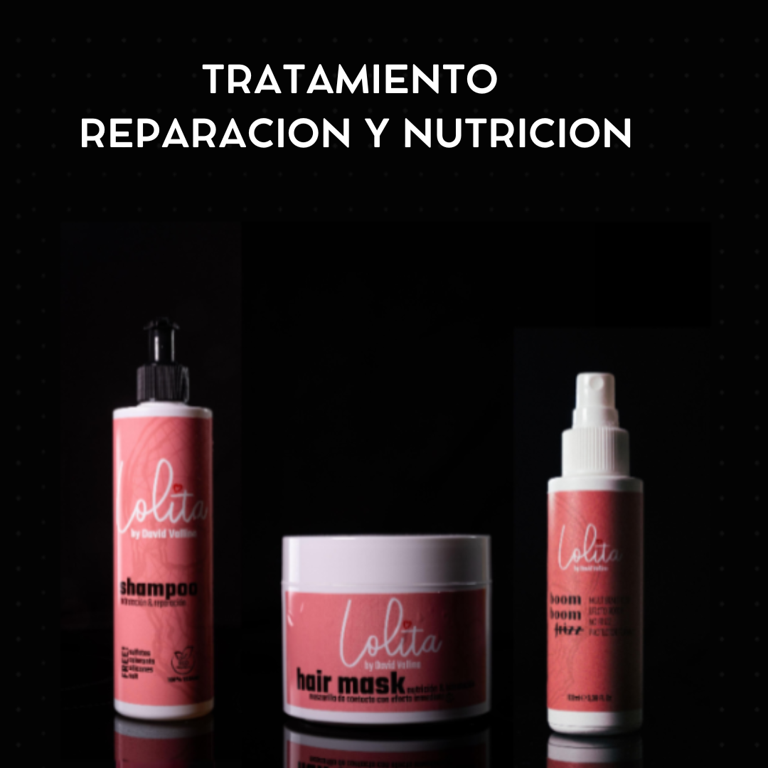 Shampooo + mascarilla + BOOM BOOM FRIZZ